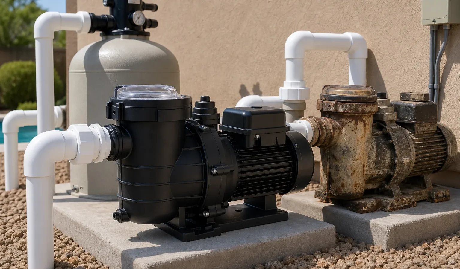 Pump upgrade cut the power bill 40%