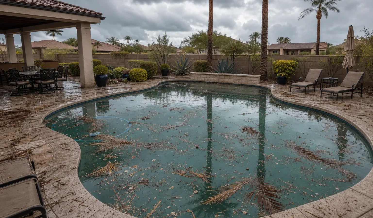 Monsoon cleanup, 48 hours